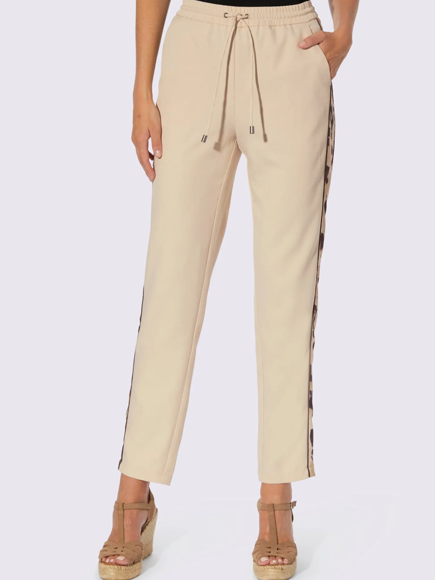 Rick Cardona Pantalons<Pantalon 7/8 qualité tissée