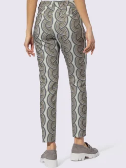 Rick Cardona Pantalons<Pantalon 7/8 ravissant tissu imprimé