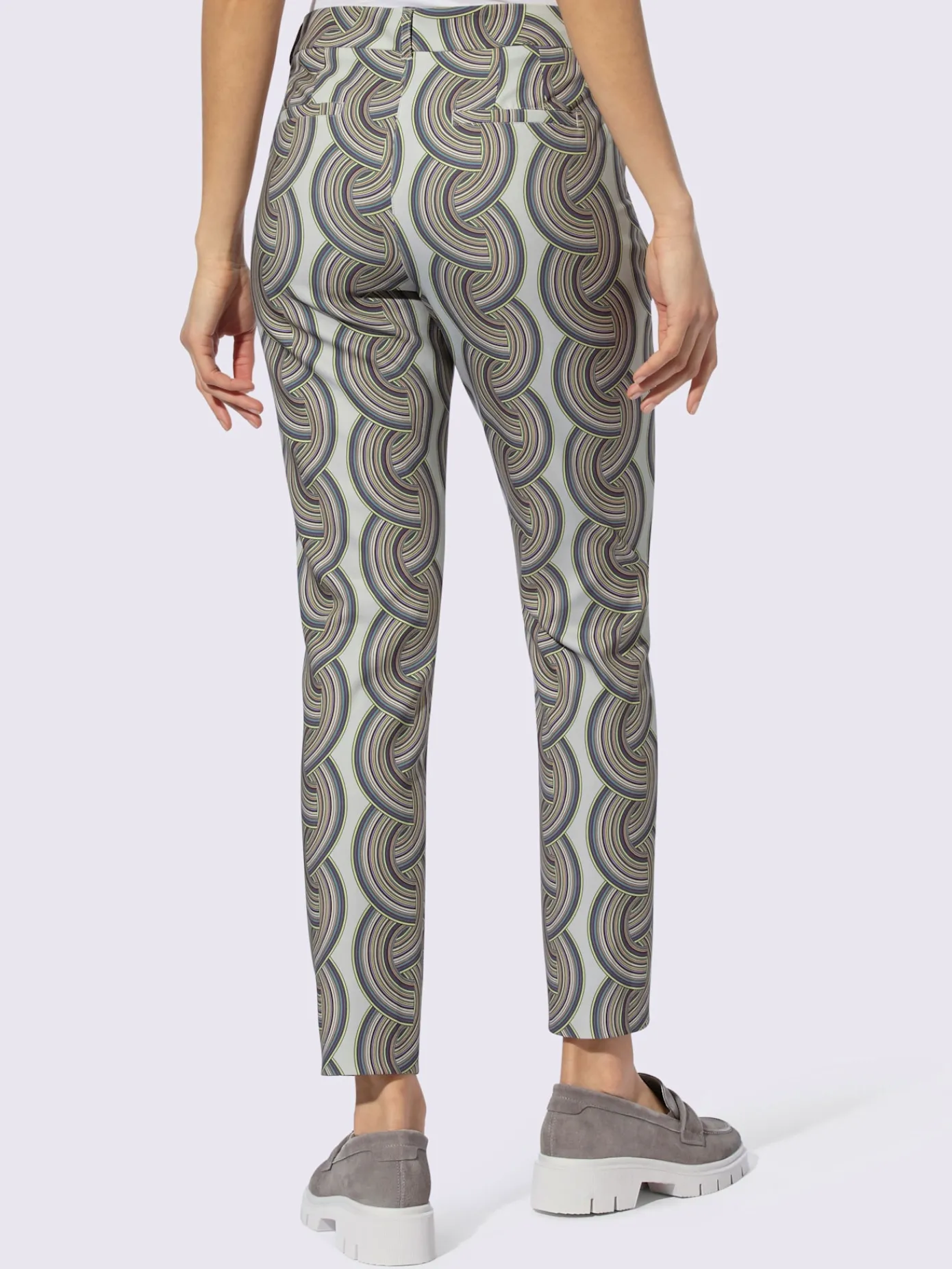 Rick Cardona Pantalons<Pantalon 7/8 ravissant tissu imprimé