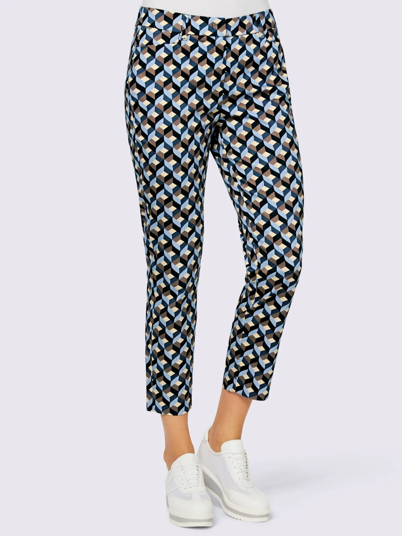 Rick Cardona Pantalons<Pantalon 7/8 superbe motif graphique