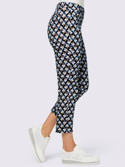 Rick Cardona Pantalons<Pantalon 7/8 superbe motif graphique