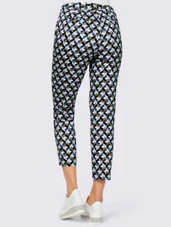 Rick Cardona Pantalons<Pantalon 7/8 superbe motif graphique