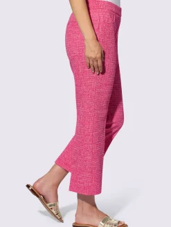 Rick Cardona Pantalons<Pantalon 7/8 tissu structuré de qualité