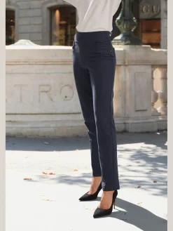 H.I.S Pantalons<Pantalon aspect jean