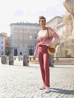 H.I.S Pantalons<Pantalon aspect jean