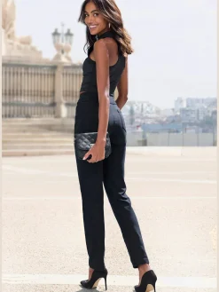 H.I.S Pantalons<Pantalon aspect jean