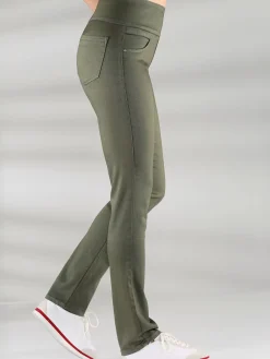 Collection L Pantalons<Pantalon avec ceinture large élastique et poches