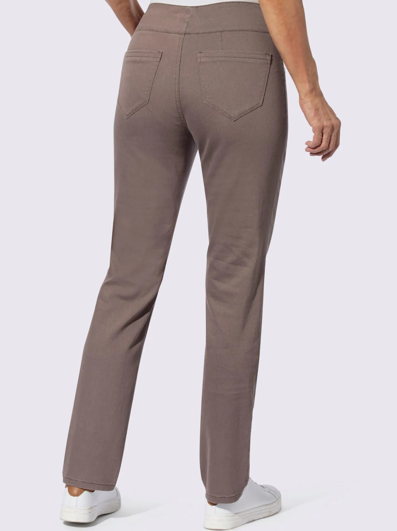 Collection L Pantalons<Pantalon avec ceinture large élastique et poches