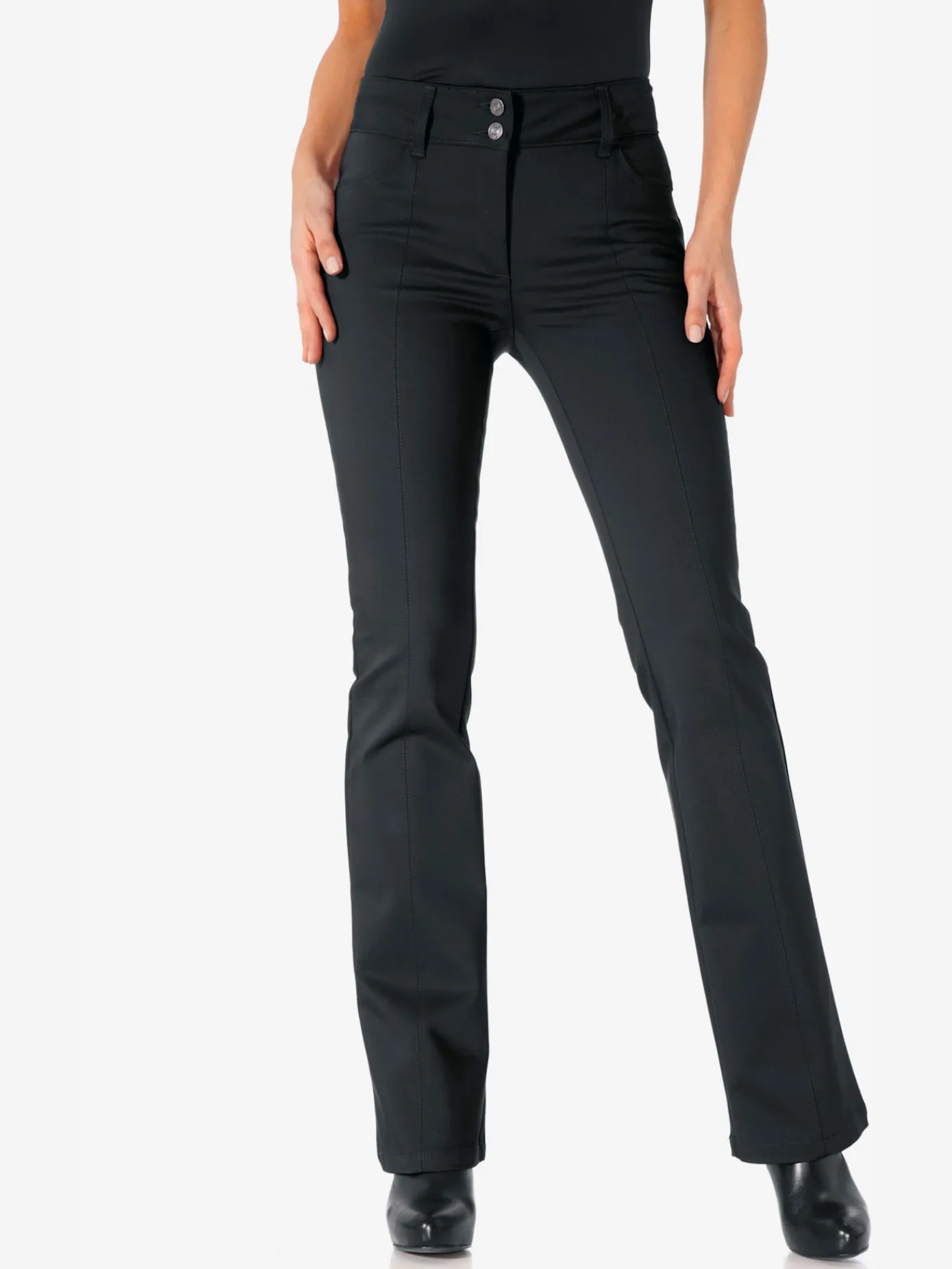 Ashley Brooke Pantalons<Pantalon bootcut coupe bootcut tendance
