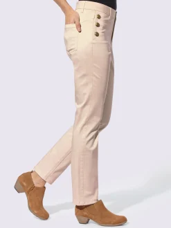 Linea Tesini Pantalons<Pantalon boutons fantaisie