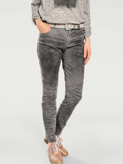 Rick Cardona Pantalons<Pantalon boyfriend coupe droite