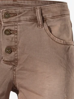 Linea Tesini Pantalons<Pantalon boyfriend coupe droite