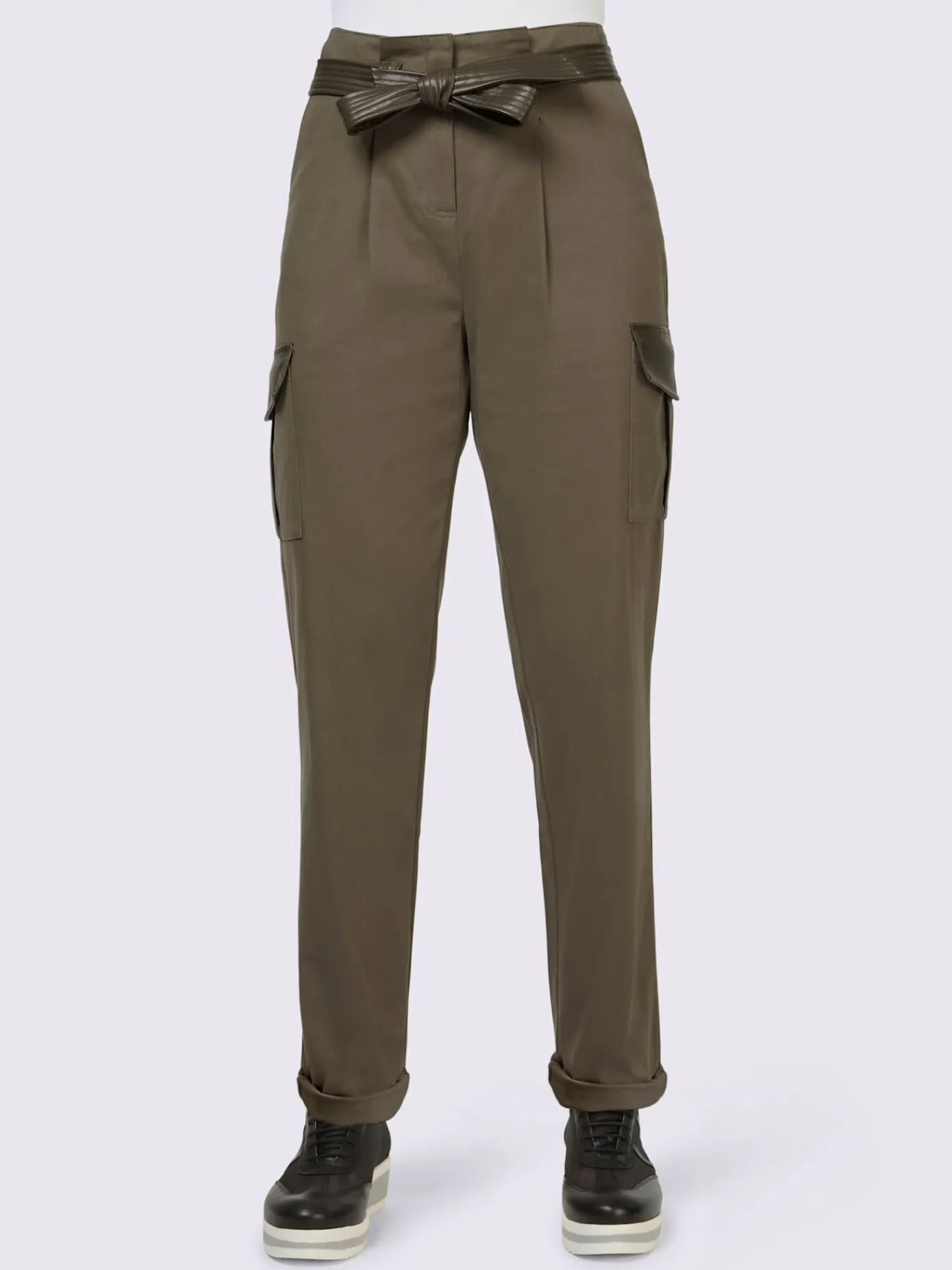 Rick Cardona Pantalons<Pantalon cargo ceinture