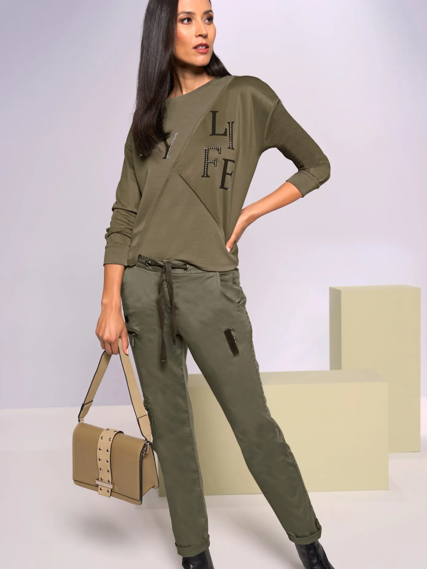 Rick Cardona Pantalons<Pantalon cargo coupe cargo décontractée