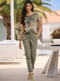 Rick Cardona Pantalons<Pantalon cargo coupe cargo décontractée