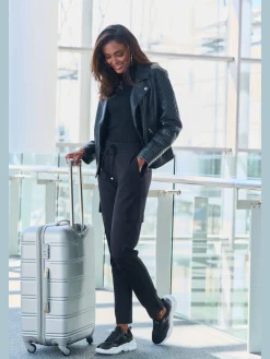 LASCANA Pantalons<Pantalon cargo extensible et doux, gamme joggings