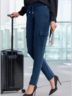 LASCANA Pantalons<Pantalon cargo extensible et doux, gamme joggings