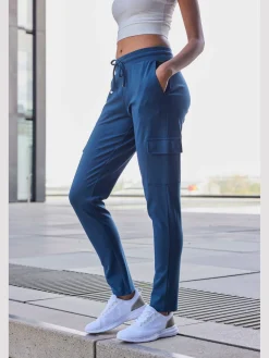 LASCANA Pantalons<Pantalon cargo extensible et doux, gamme joggings