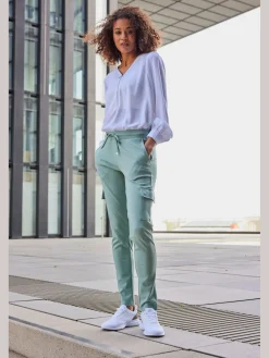 LASCANA Pantalons<Pantalon cargo extensible et doux, gamme joggings