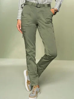 Rick Cardona Pantalons<Pantalon cargo livré avec ceinture
