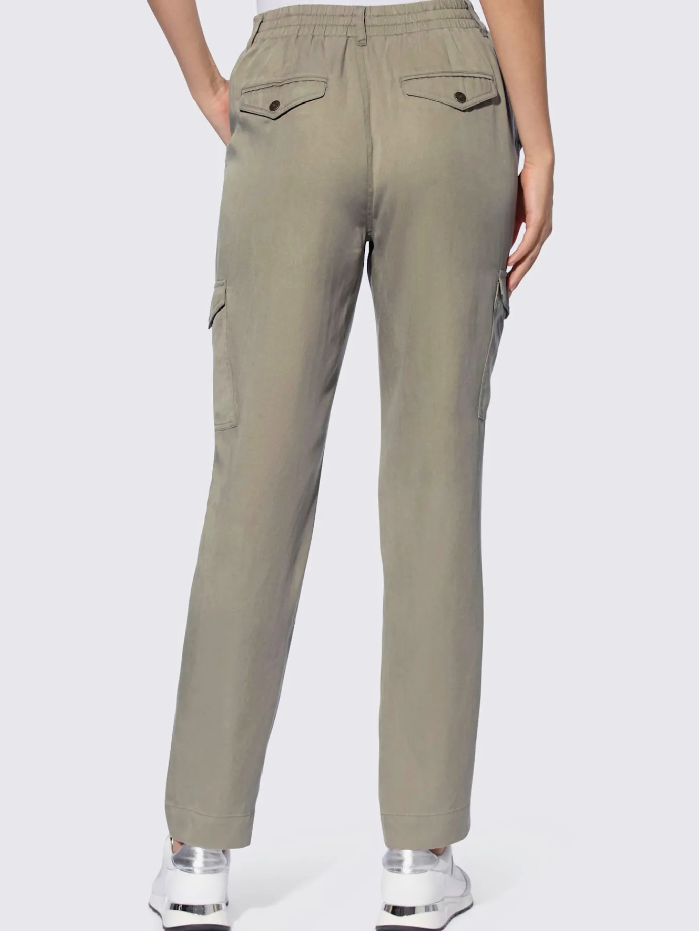 Rick Cardona Pantalons<Pantalon cargo pur lyocell