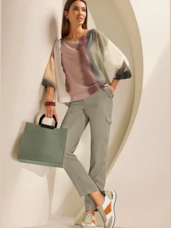 Rick Cardona Pantalons<Pantalon cargo pur lyocell