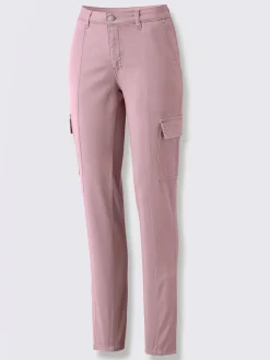 Pantalons<Pantalon cargo qualité coton
