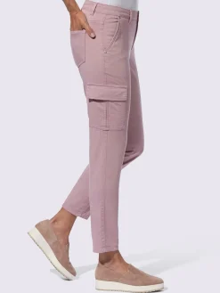 Pantalons<Pantalon cargo qualité coton