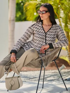 Rick Cardona Pantalons<Pantalon cargo qualité satin légèrement brillante