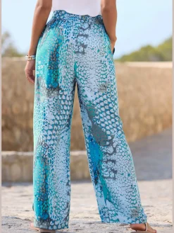 Buffalo Pantalons<Pantalon ceinture à nouer élastique et fixe