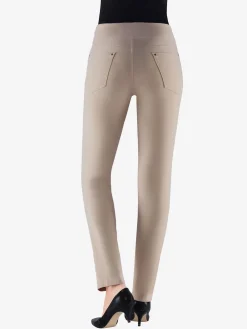 Collection L Pantalons<Pantalon ceinture haute affinante à glissière