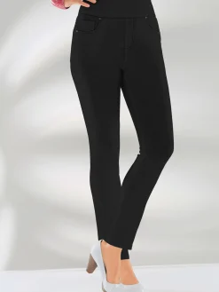 Collection L Pantalons<Pantalon ceinture haute affinante à glissière