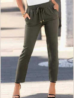 LASCANA Pantalons<Pantalon ceinture élastique confortable