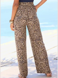 Buffalo Pantalons<Pantalon ceinture élastique douce