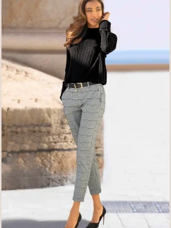 LASCANA Pantalons<Pantalon ceinture élastique au dos