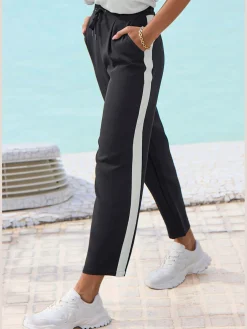 Vivance Pantalons<Pantalon ceinture lisse devant. élastique au dos