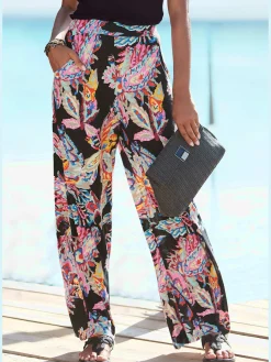 Buffalo Pantalons<Pantalon ceinture lisse devant