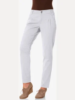 Linea Tesini Pantalons<Pantalon chino coupe carotte