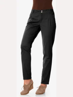 Linea Tesini Pantalons<Pantalon chino coupe carotte