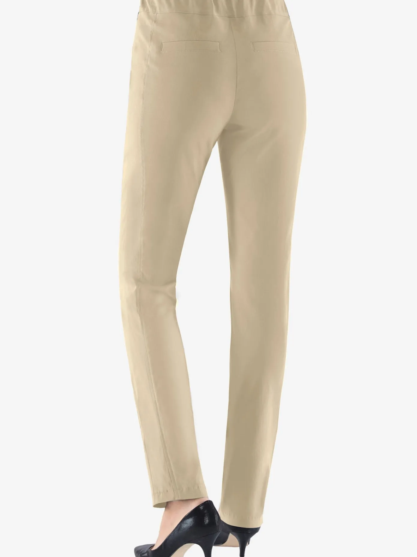 Stehmann Comfort line Pantalons<Pantalon classique uni avec ceinture élastique