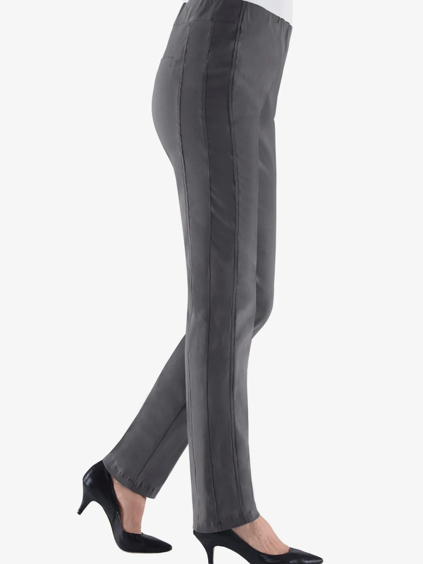 Stehmann Comfort line Pantalons<Pantalon classique uni avec ceinture élastique