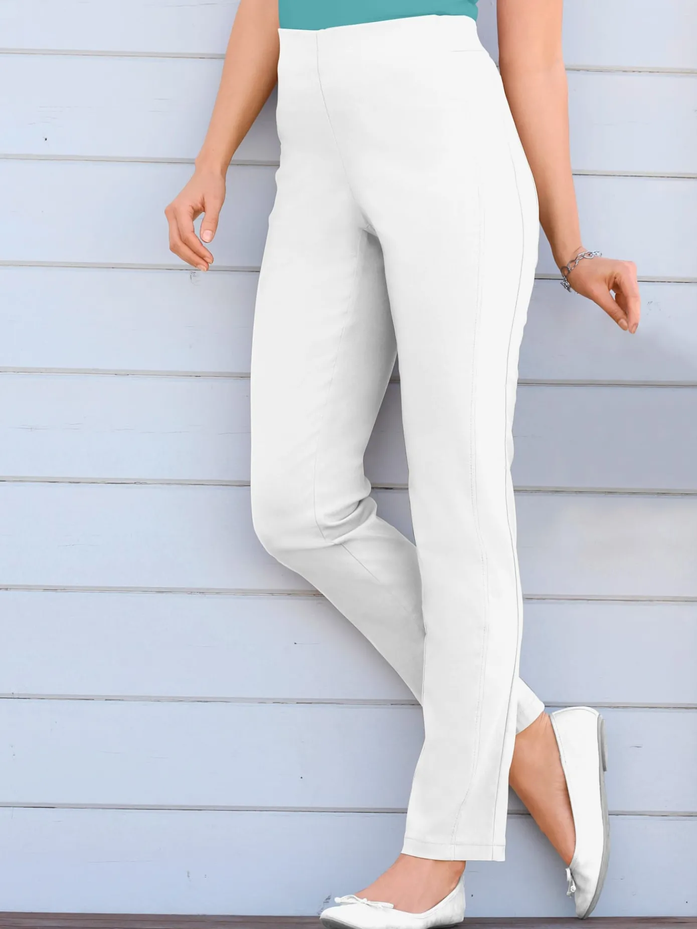 Stehmann Comfort line Pantalons<Pantalon classique uni avec ceinture élastique