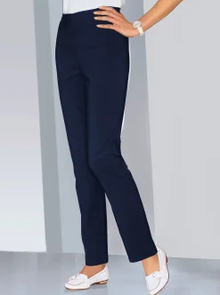 Pantalons<Pantalon costume coupe confort ceinture élastique invisible