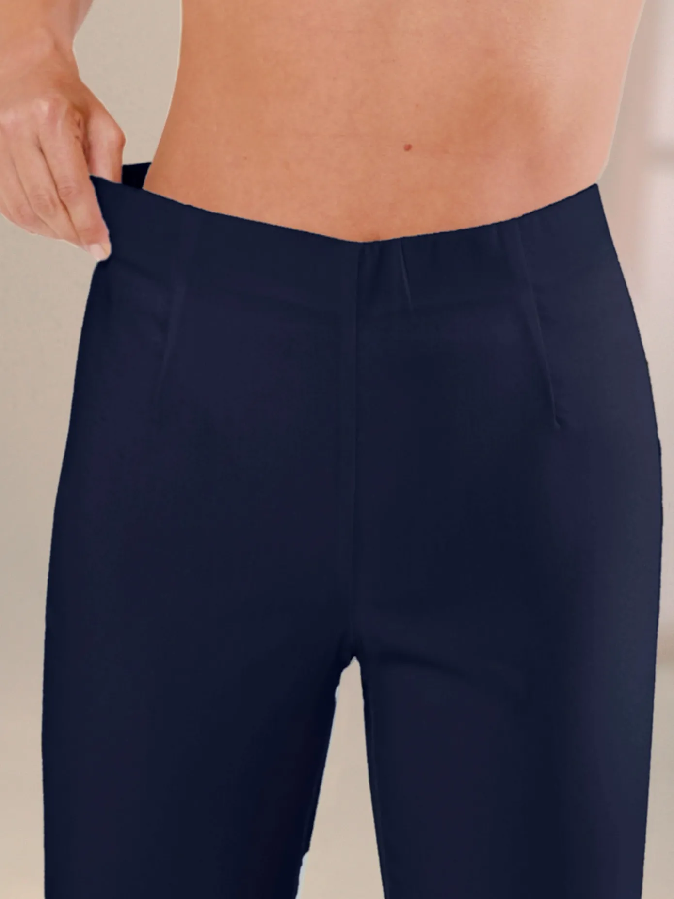 Pantalons<Pantalon costume coupe confort ceinture élastique invisible