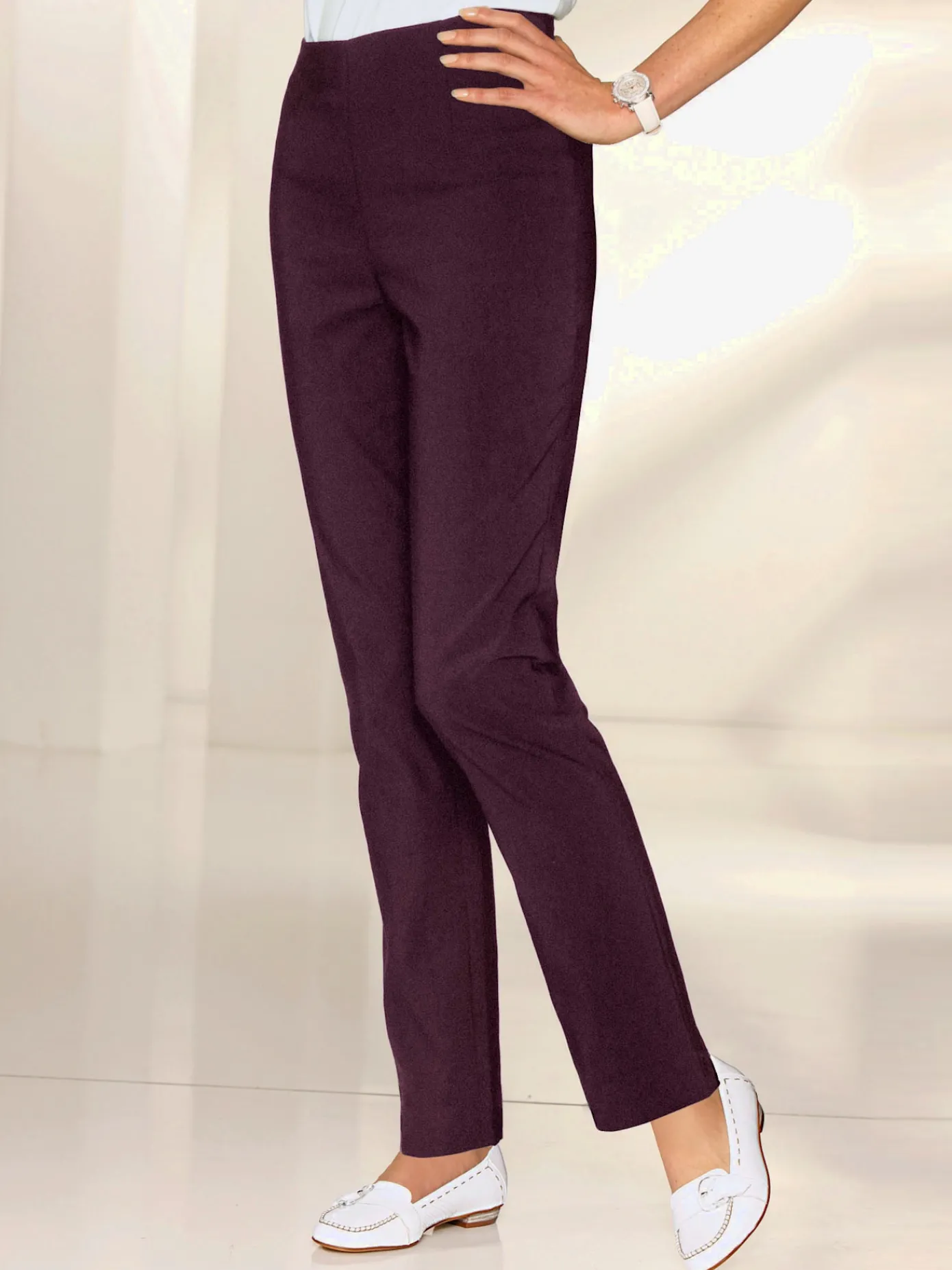 Pantalons<Pantalon costume coupe confort ceinture élastique invisible