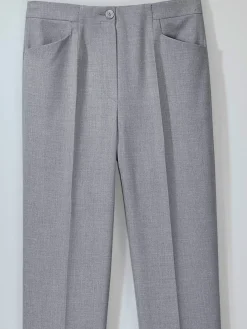 Come on Pantalons<Pantalon costume taille élastiquée invisible