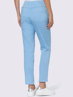 Mandarin Pantalons<Pantalon coton extensible confortable