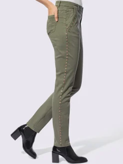 Rick Cardona Pantalons<Pantalon coupe 5 poches décontractée