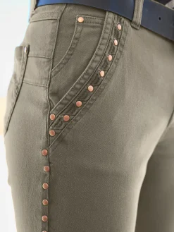 Rick Cardona Pantalons<Pantalon coupe 5 poches décontractée