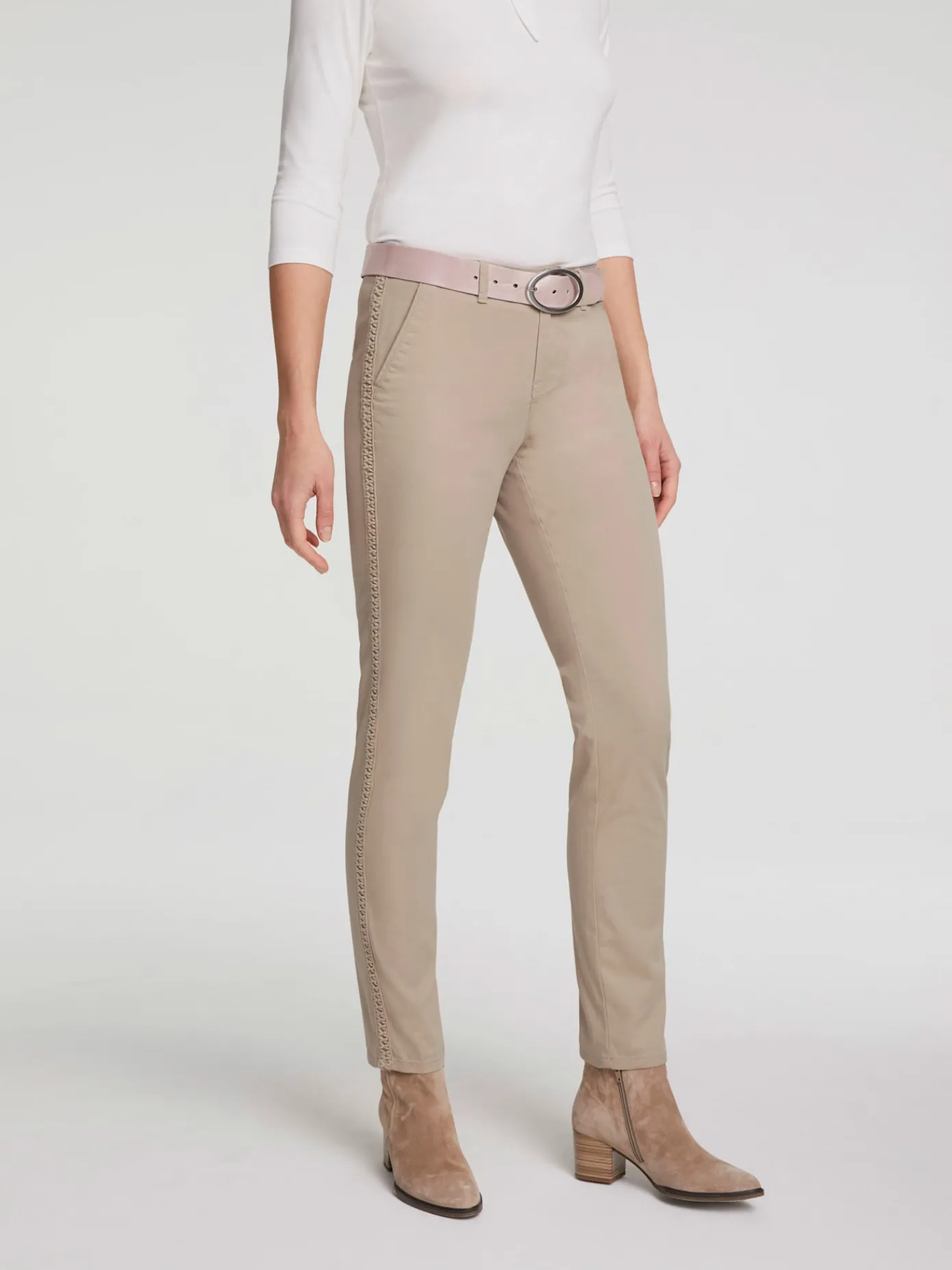 Linea Tesini Pantalons<Pantalon coupe droite
